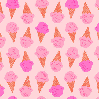 Ice Cream Cone - Pink