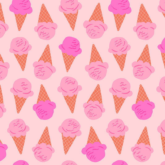 Ice Cream Cone - Pink