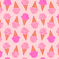 Ice Cream Cone - Pink