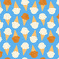 Ice Cream Cones - Blue