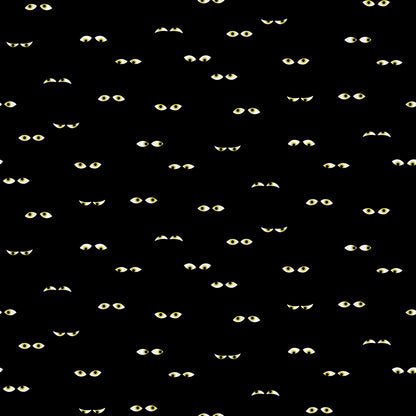Creepy Eyes - Black