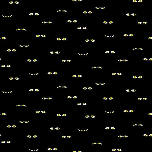 Creepy Eyes - Black