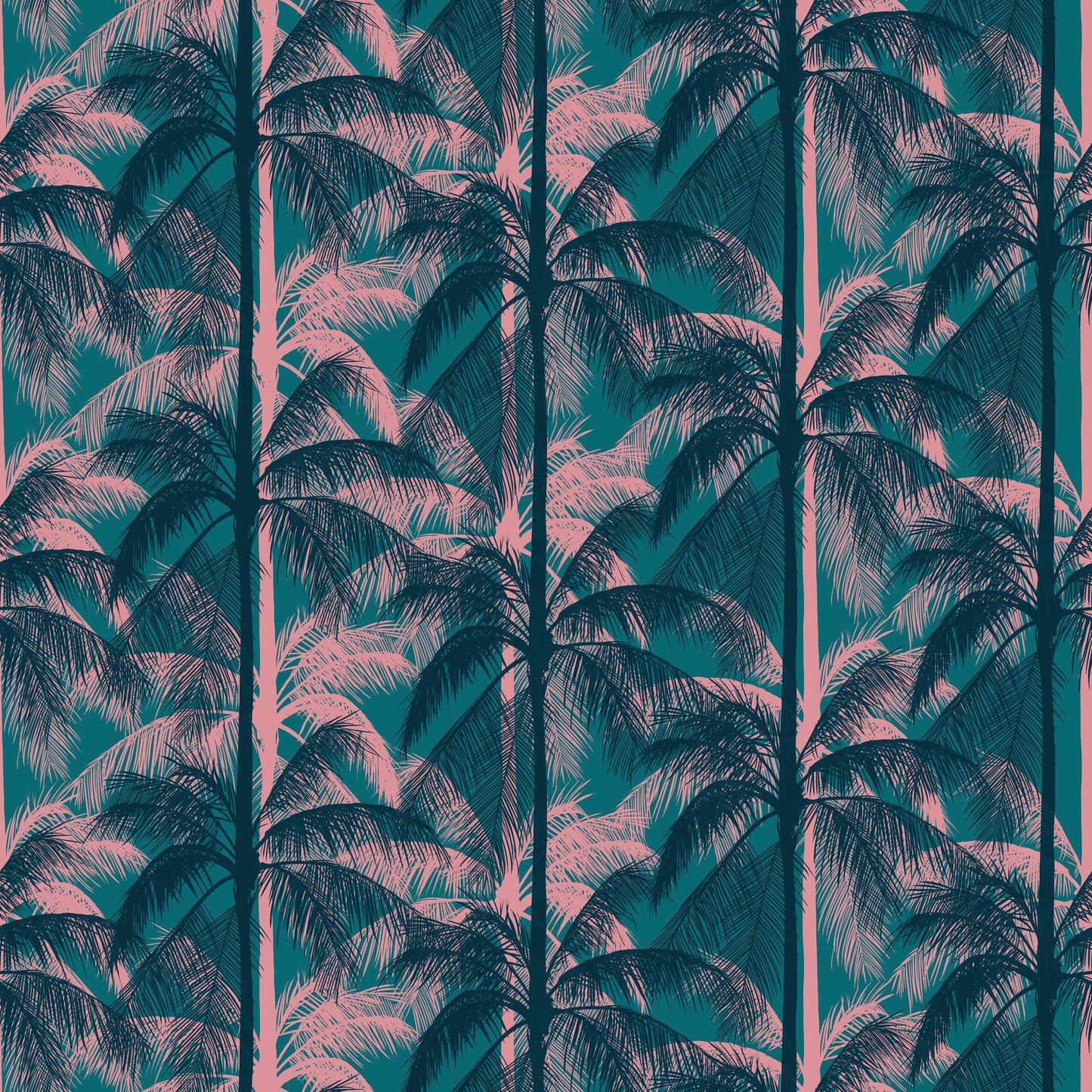 Poolside Palms - Storytime - Canvas