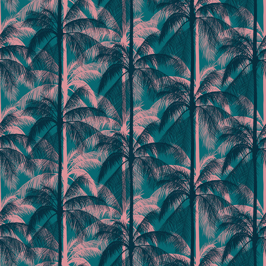 Poolside Palms - Storytime - Canvas