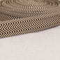 Coffee Brown Double Herringbone Webbing - 38mm