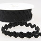 Cotton RicRac: 10mm: Black