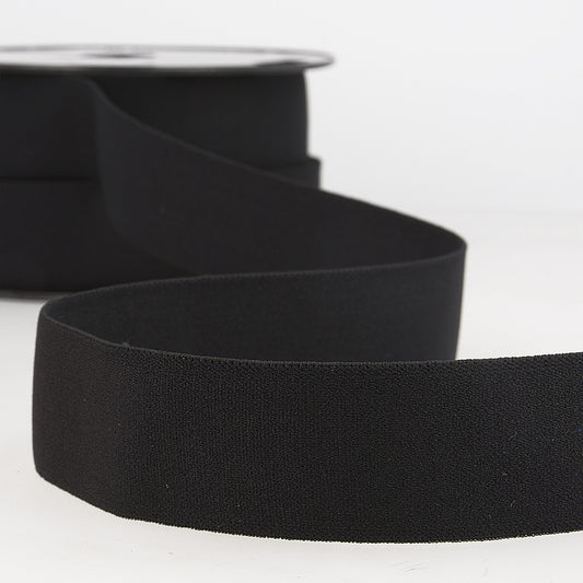 32mm Waistband Elastic - Black