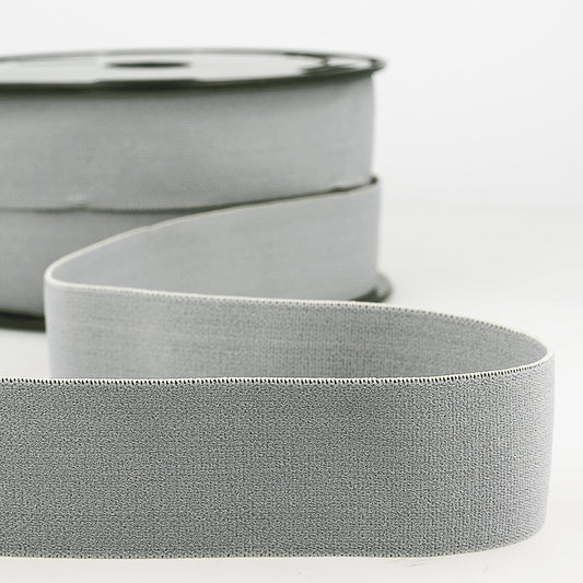 32mm Waistband Elastic - Grey