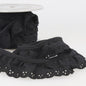 Black Broderie Anglaise Lace