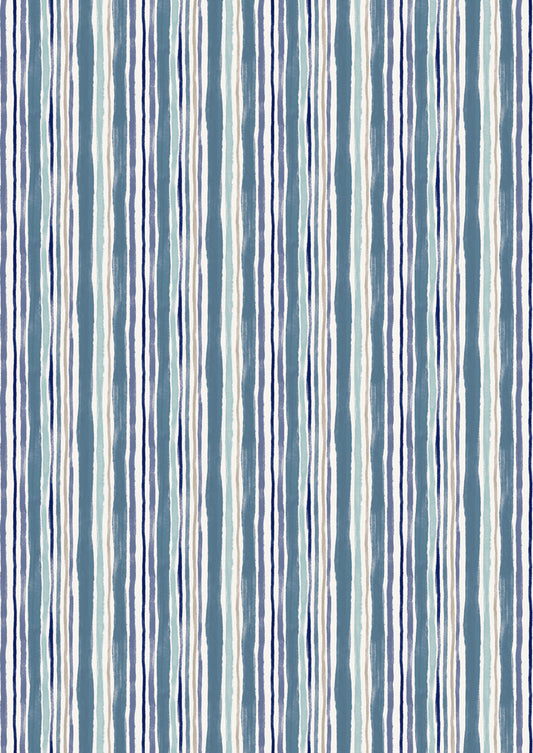 Multi Stripe Pale blues