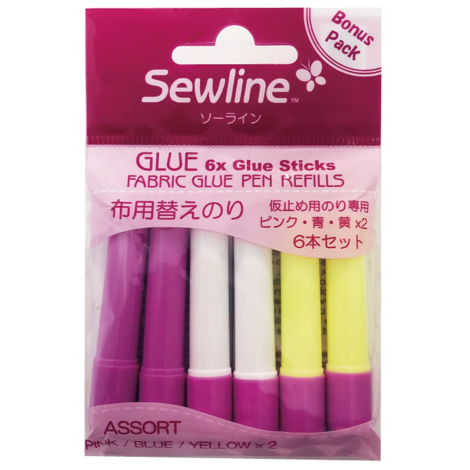 Sewline Multi Refill for Glue Pen - 6 pack