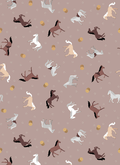Horses on latte
