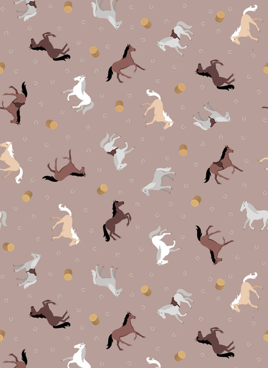 Horses on latte