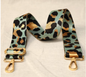Shoulder Strap: Green Leopard