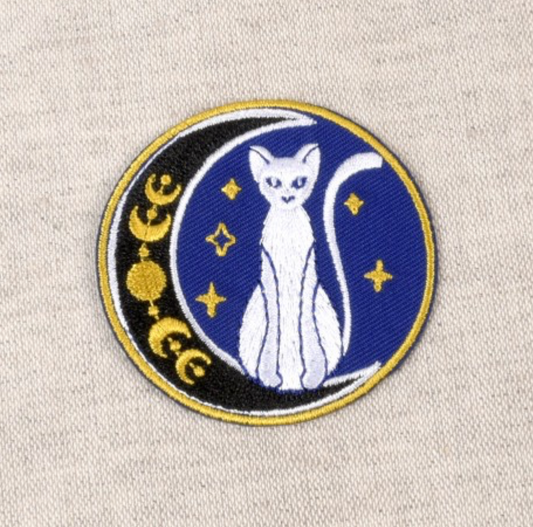 Iron on Motif: Celestial Cat