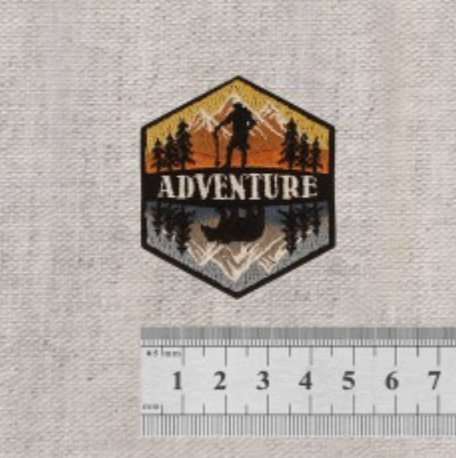 Iron on Motif: Adventure