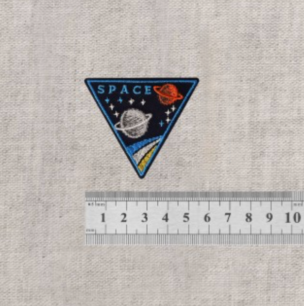 Iron on Motif: Space