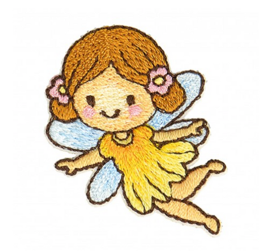 Iron on Motif: Yellow Fairy