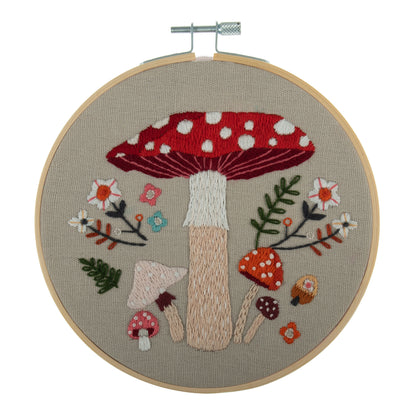Embroidery Kit: Toadstool