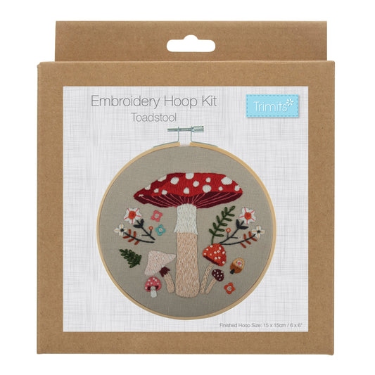 Embroidery Kit: Toadstool