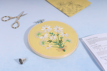 Embroidery Kit: Daisies