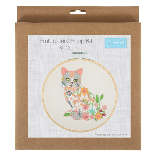 Embroidery Kit: Cat
