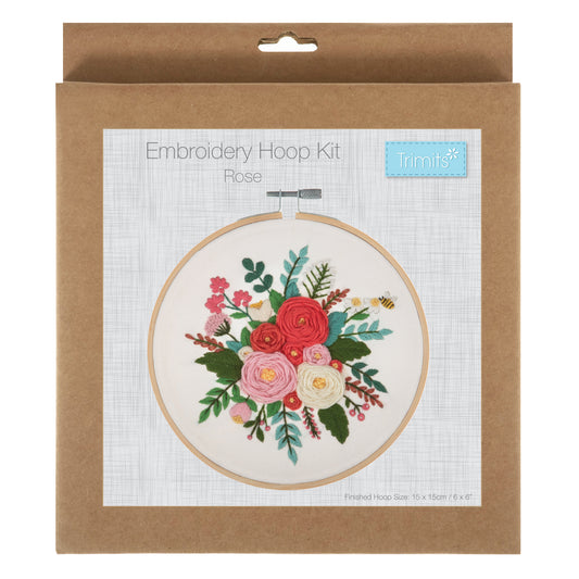 Embroidery Kit: Rose