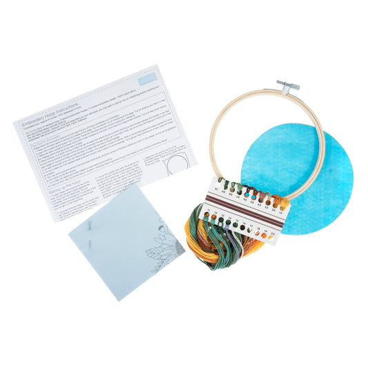 Embroidery Kit: Sunflower