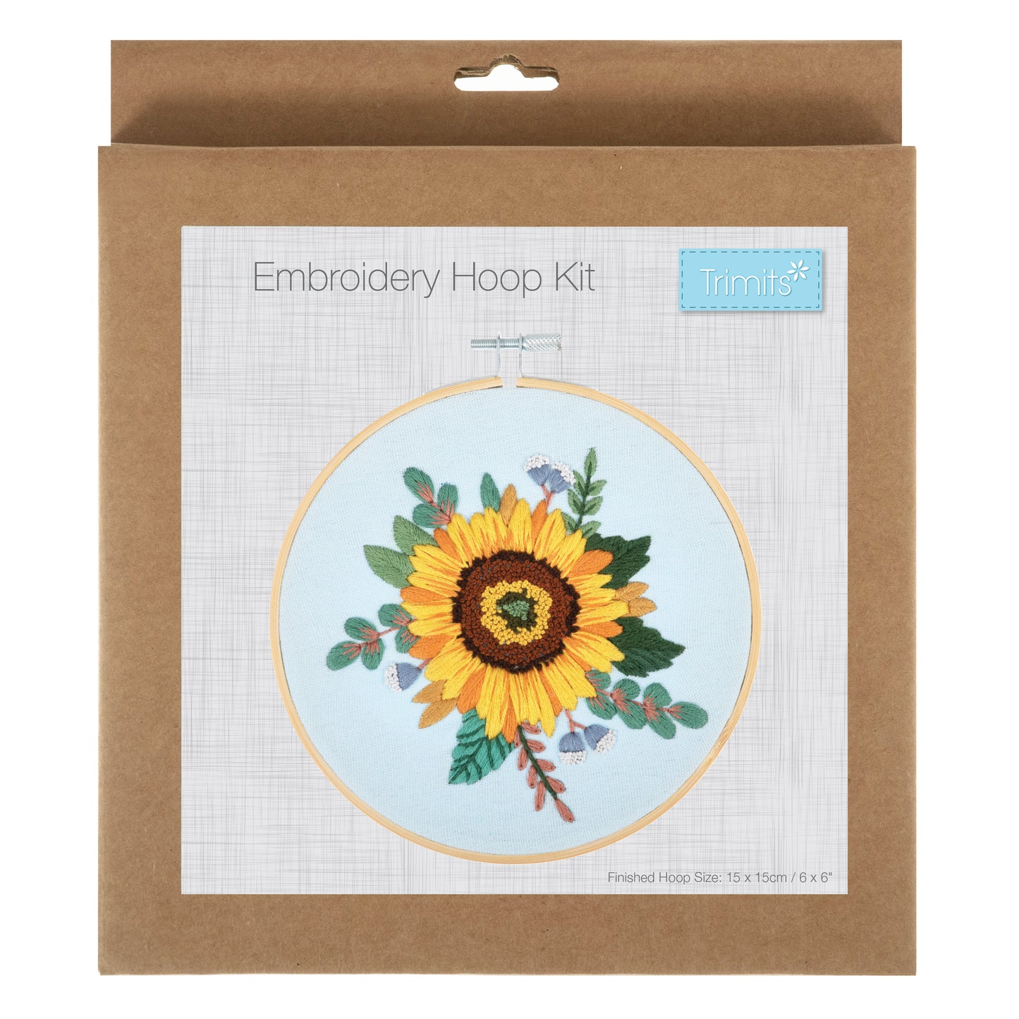 Embroidery Kit: Sunflower