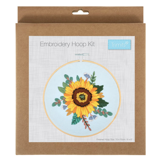 Embroidery Kit: Sunflower