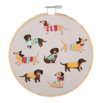 Embroidery Kit: Dogs