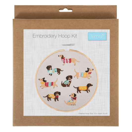 Embroidery Kit: Dogs