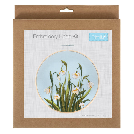 Embroidery Kit: Snowdrops