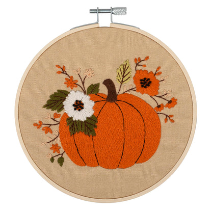Embroidery Kit: Pumpkin