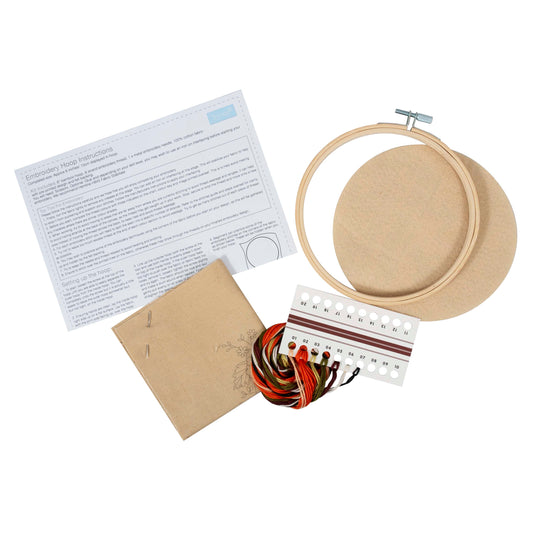Embroidery Kit: Pumpkin