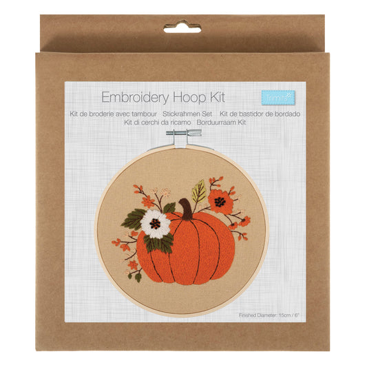 Embroidery Kit: Pumpkin