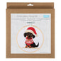 Mini Embroidery Kit: Christmas Pup