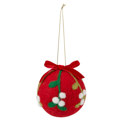 Needle Felting Kit: Christmas Bauble