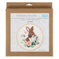Embroidery Kit with Hoop: Rabbit