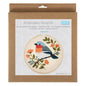 Embroidery Kit with Hoop: Tweet