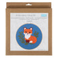 Embroidery Kit with Hoop: Fox