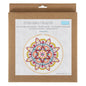 Embroidery Kit with Hoop: Beaded Mandala
