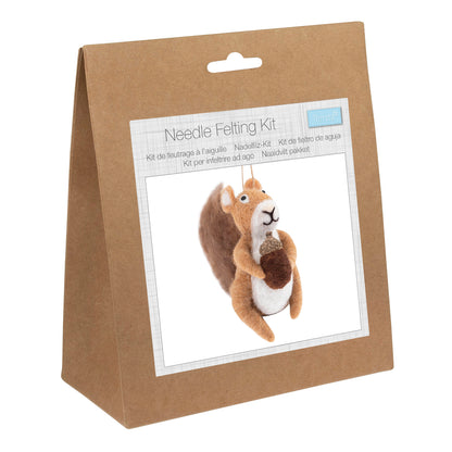 Needle Felting Kit: Squirrel