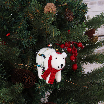 Needle Felting Kit: Polar Bear