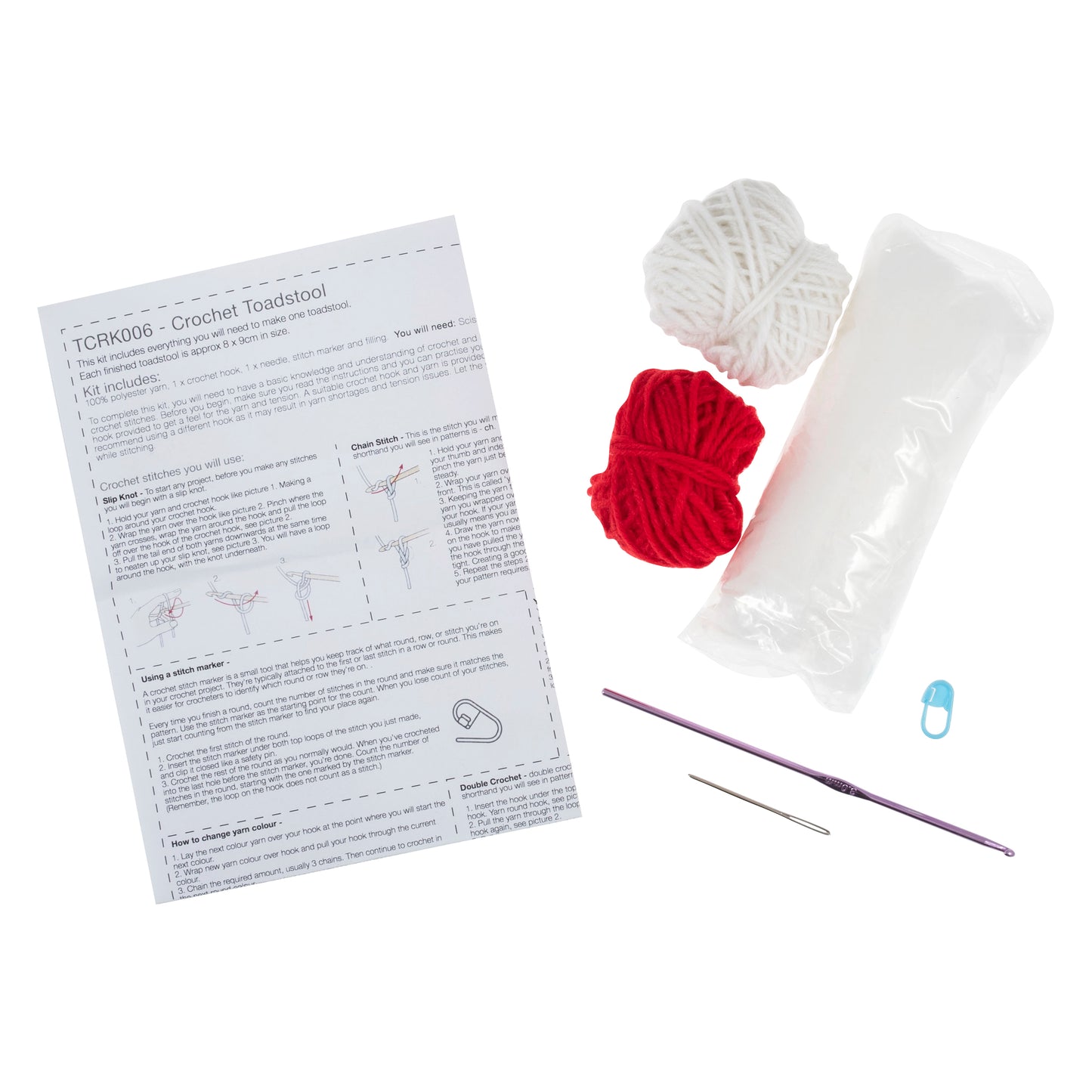Crochet Kit: Toadstool