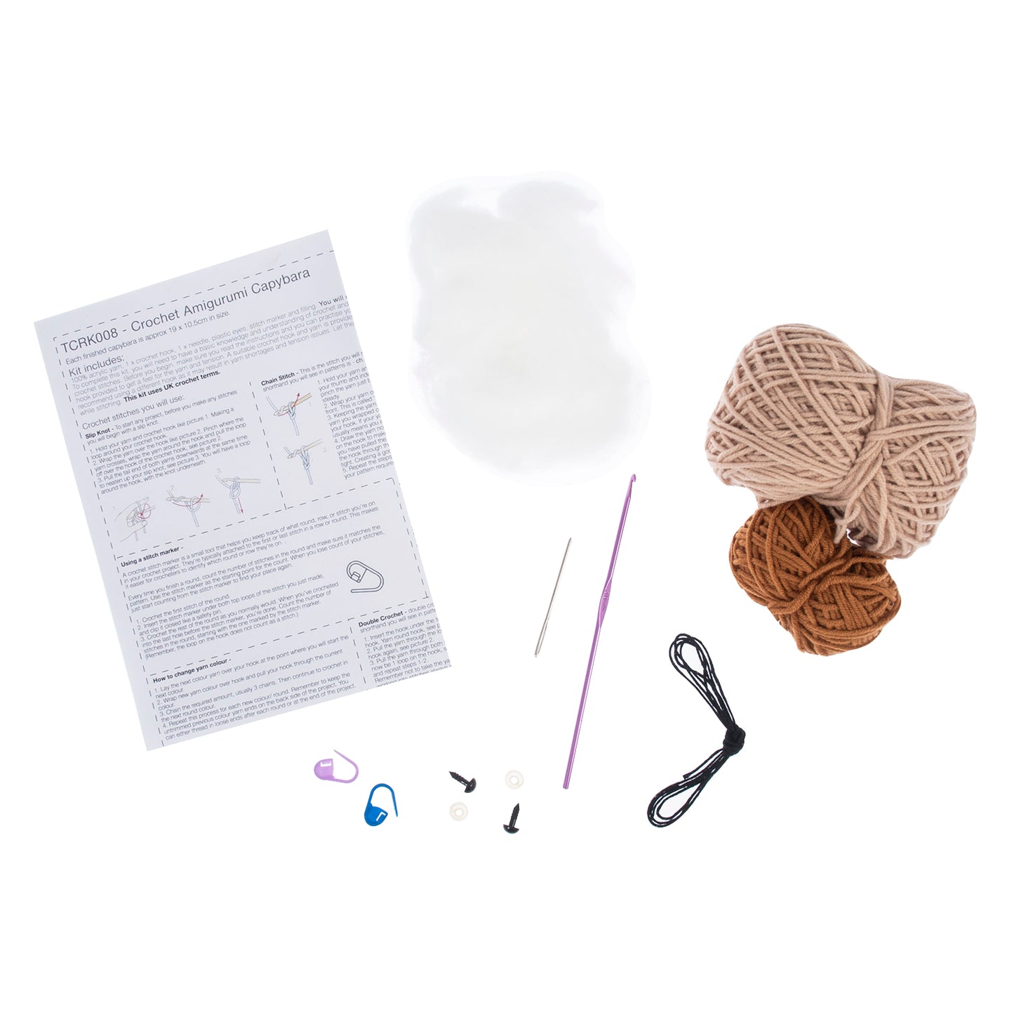 Crochet Kit: Amigurumi: Capybara