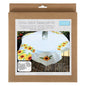 Printed Cross Stitch Tablecloth Kit: Sunflowers