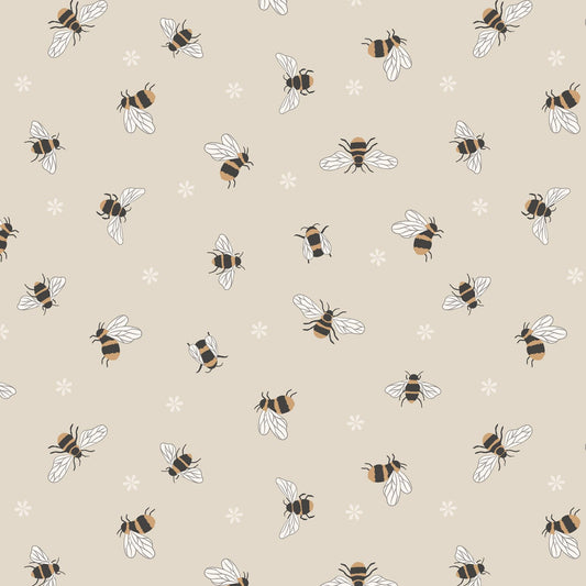 Dark Cream Bees - 108"