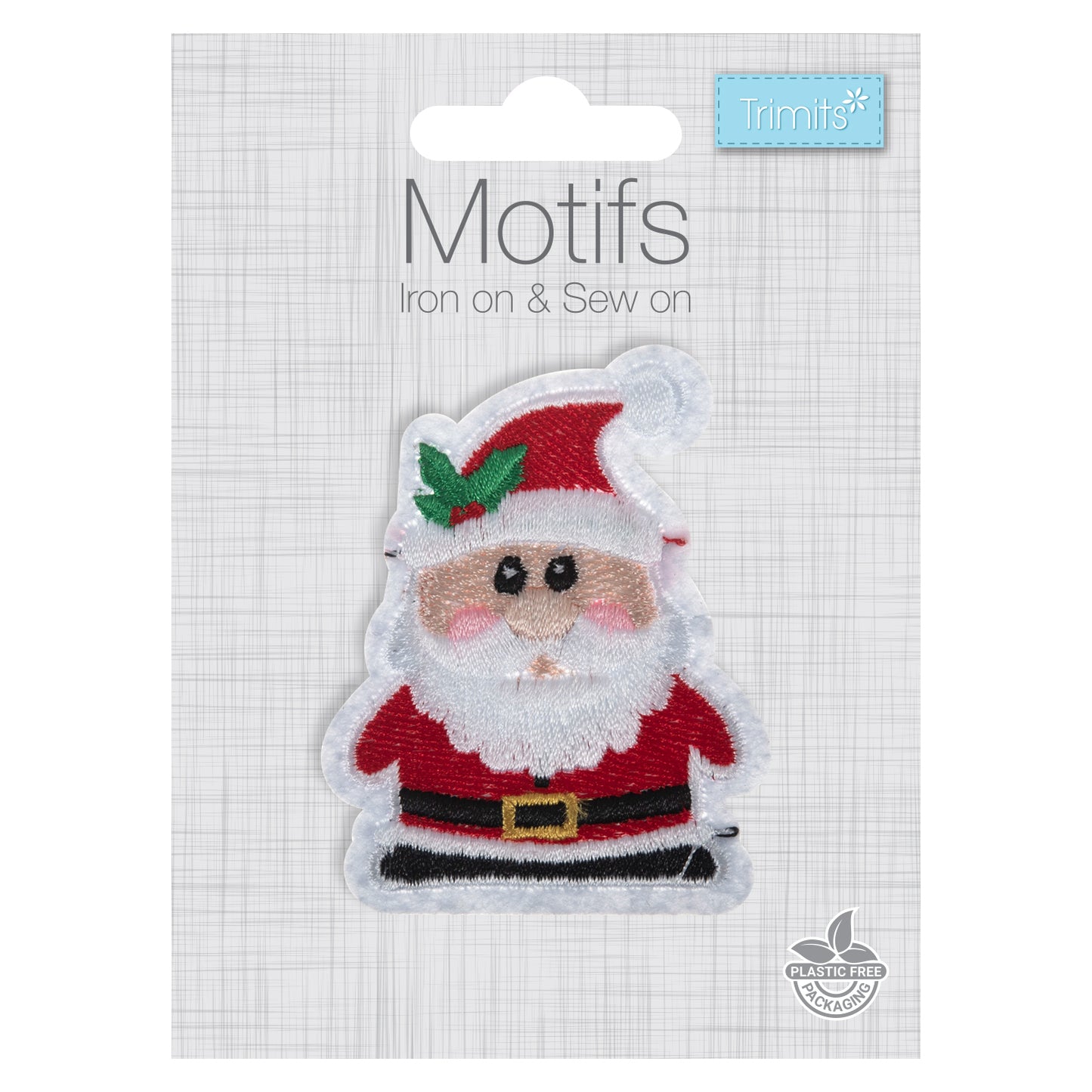 Iron On Motif: Father Christmas