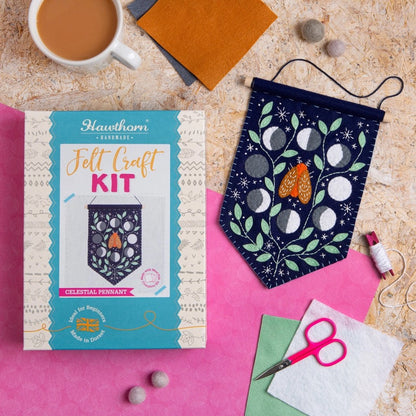 Celestial Pennant Felt Craft Kit